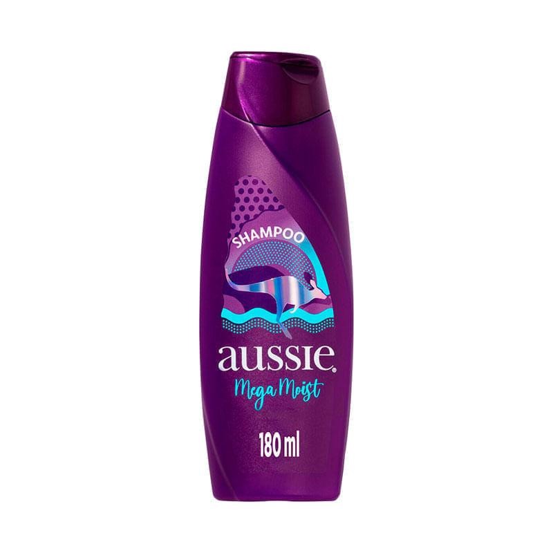 Shampoo Aussie Mega Moist 180ml em Oferta na Shopee