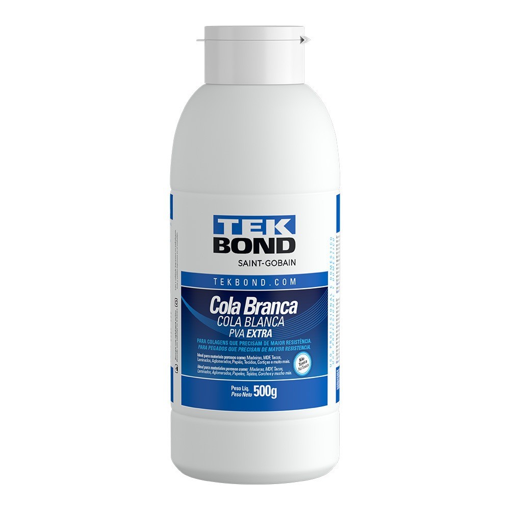 Cola branca líquida com 500 gramas - TekBond