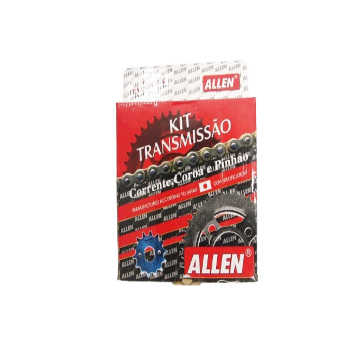 Kit Transmissão Corrente Coroa e Pinhão Moto CB300 /520HX/110LX/37TX13T - Allen