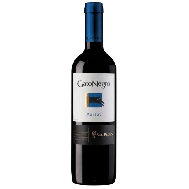 VINHO TINTO GATO NEGRO MERLOT 750ML