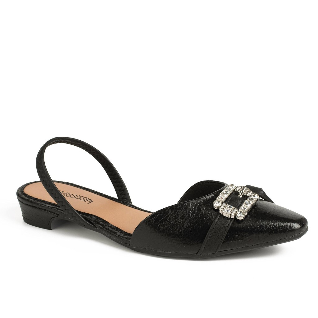 Sapato Mississipi de Salto Baixo Feminino ME235 em Oferta na Shopee