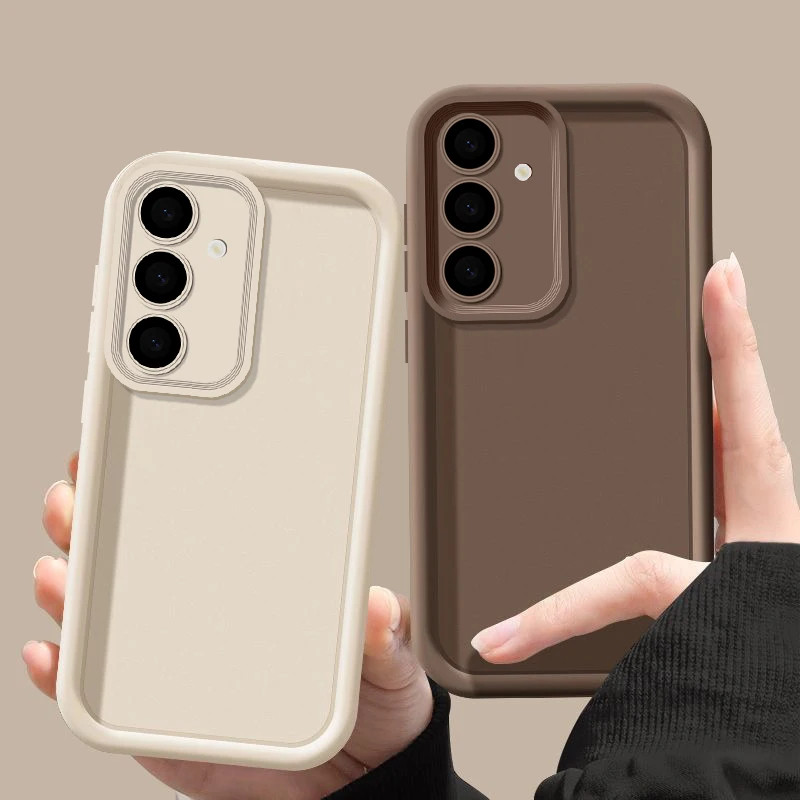 Capa TPU Macia Para Samsung Galaxy , A16 , A17 , A57 , A37 , A56 , A26 , A55 , A54 , A35 , A15 , A25 , A36 , 5G , À Prov
