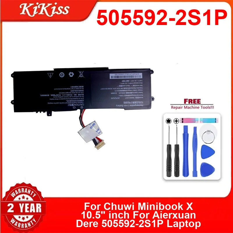 505592-Bateria De Laptop 2S1P Para Chuwi Minibook X 10.5 " Polegadas Aierxuan Dere