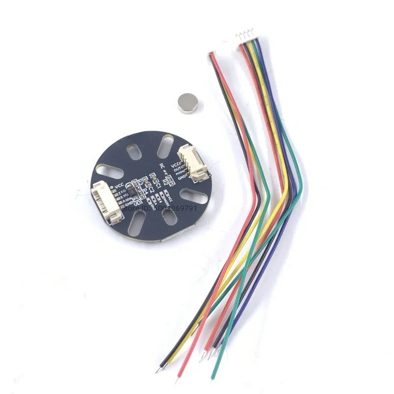 Em Estoque . Codificador Magnético MT6701 , sensor De Medição De Ângulo De motor Sem Escova De Alta Precisão De 14 Bits