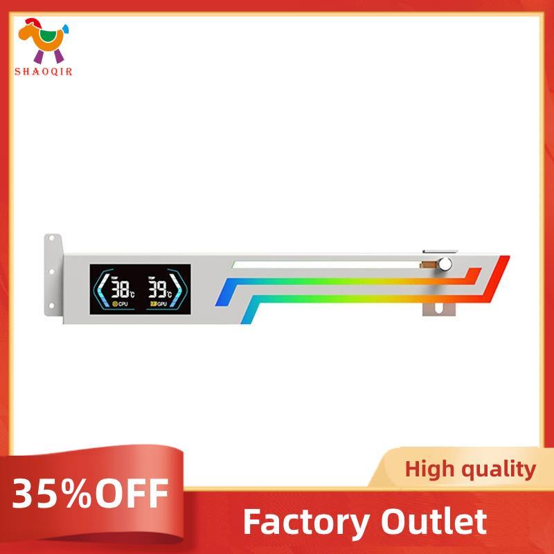 Suporte Para Placa Gráfica Com Display De Temperatura ARGB 5V 3PIN VGA De Computador