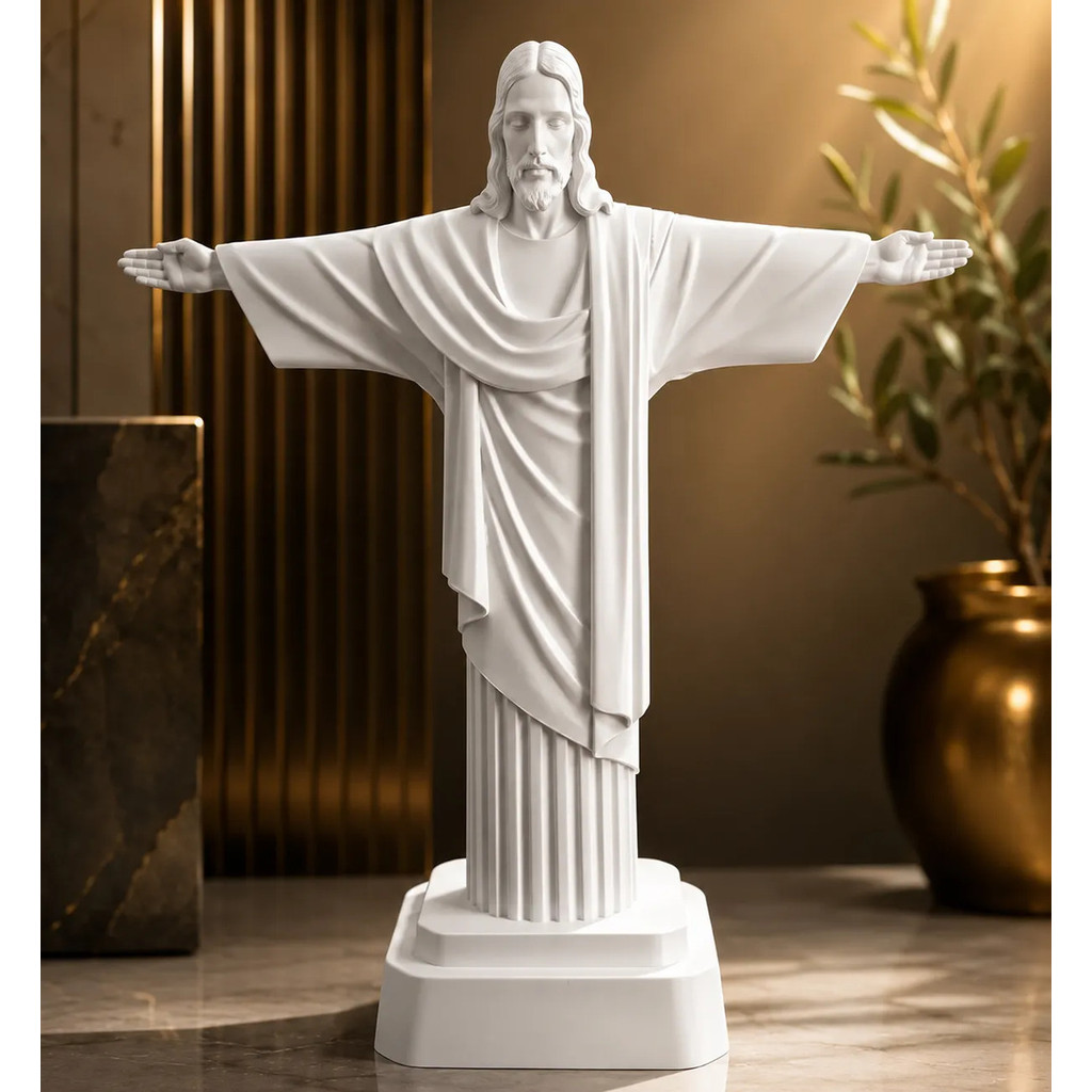 Kit Presente Lembrança Cristo Redentor 02 Unidades 10 Cm