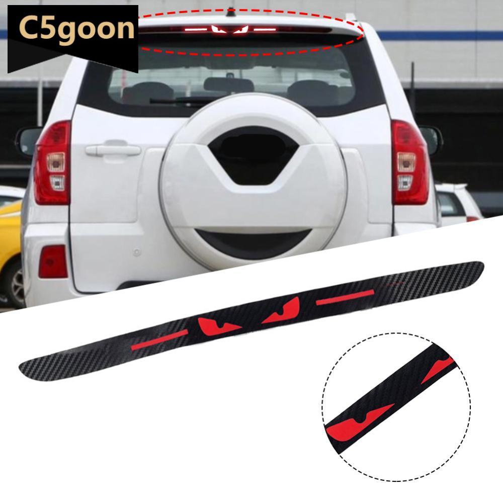 C5GOON Adesivo De Carro Luz Traseira Luzes De Freio Lâmpada Do Hawkeye Protetor Fibra Carbono Cobre Acessórios Para Cher
