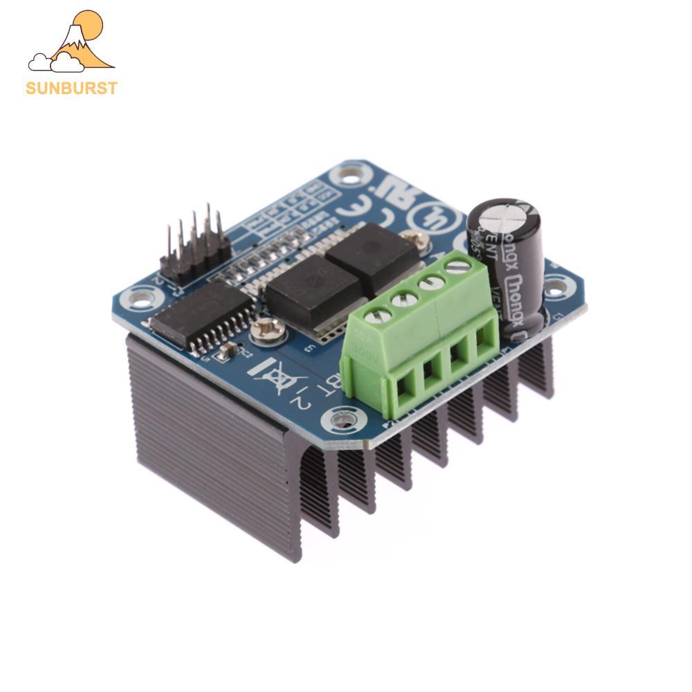 [Sunburst1 . br] Módulo De Driver De Motor De Alta Potência Duplo BTS7960 43A Limite De Corrente De Ponte H
