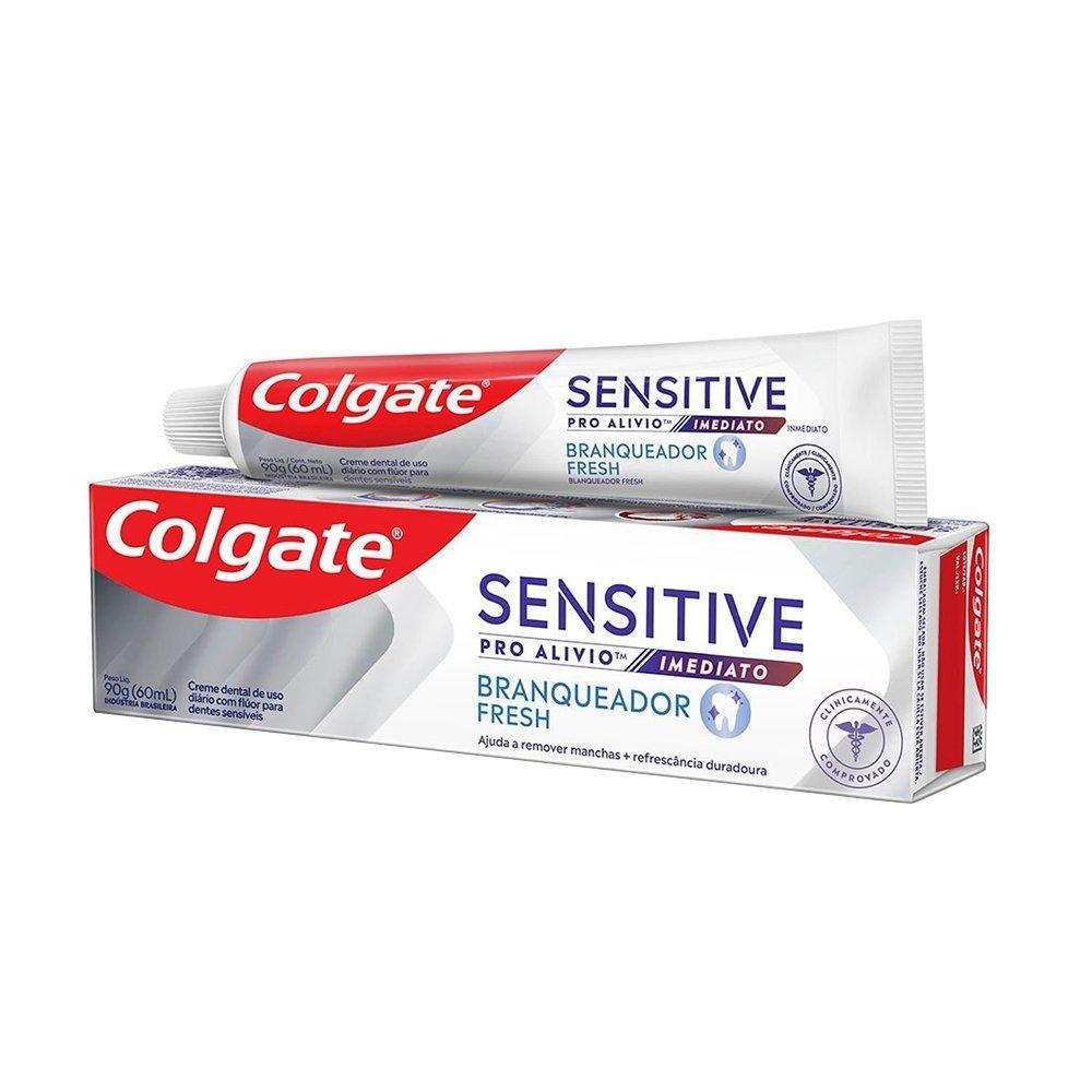 Creme Dental Colgate Sensitive Pro-Alívio Imediato Branqueador 90g