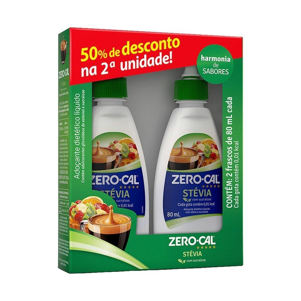 Adoçante Zero-Cal Stevia 80ml