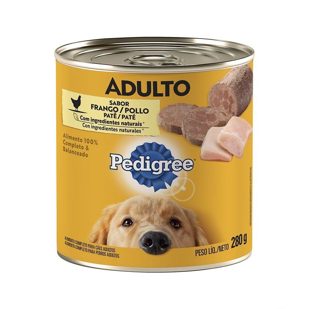 Ração para Cachorro Pedigree Galinha Lata 280g