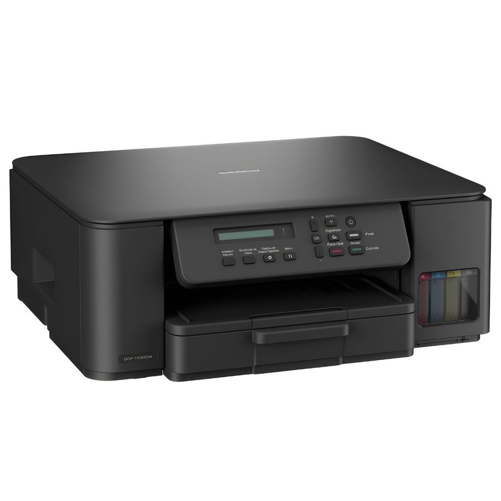 Impressora Multifuncional Brother DCP-T530DW Tanque de Tinta Wi-Fi Colorida Scanner