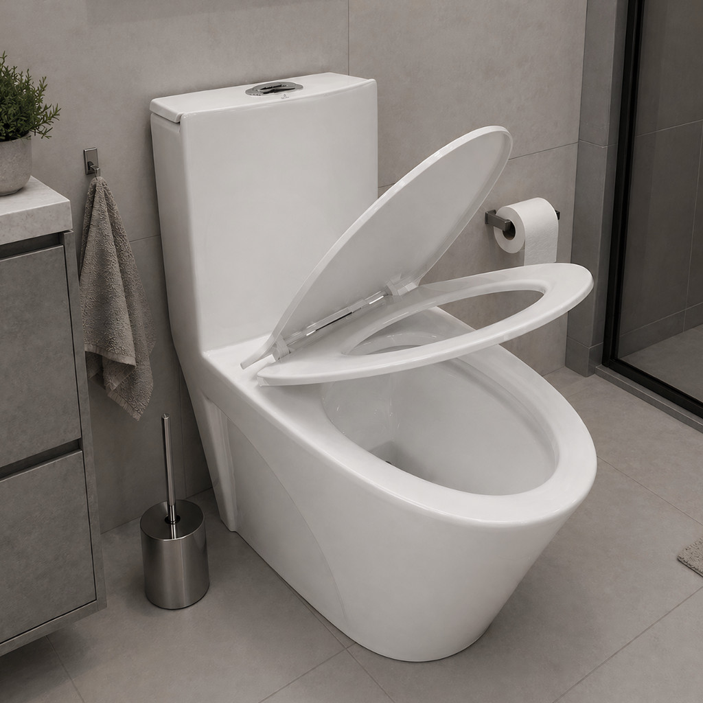 Vaso Sanitário Privada Monobloco Caixa Acoplada Cerâmica Branco Esmaltado