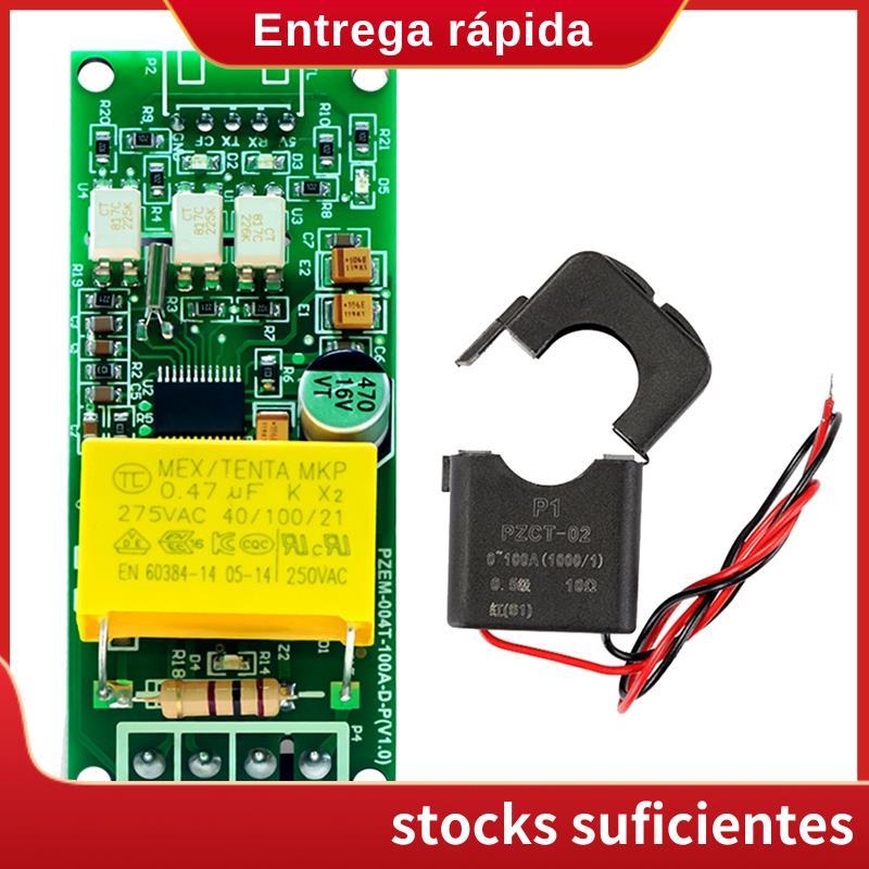 Acessórios 100A PZEM 004T Wattímetro + Medidor CT Kwh Aberto Volt Amp Módulo De Teste De Corrente Para TTL COM2/COM3/COM