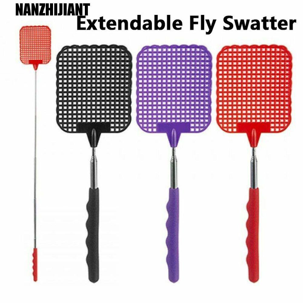 NANZHIJIANT Mosquito Catcher Leve Plástico Inseto Flapper Extensível Bug Killer