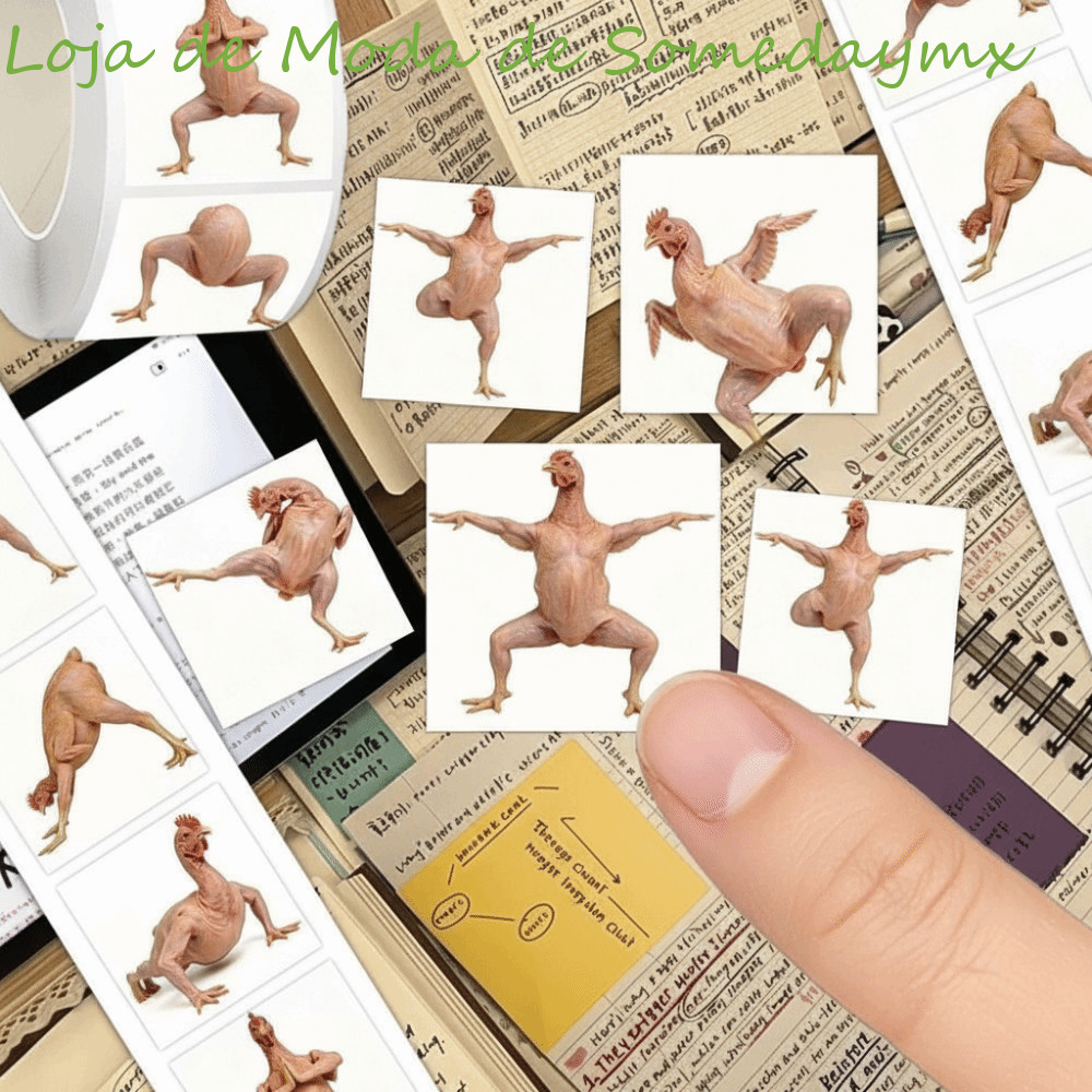 Adesivos De Rolo Asoes 2000 Unidades/Conjunto , Decorativos De Estilo Curioso Com Design Abstrato Vedação