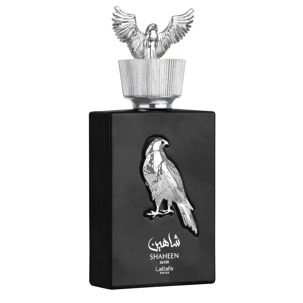 Imagem Perfume Shaheen Silver Lattafa Pride Eau de Parfum Masculino 100ml