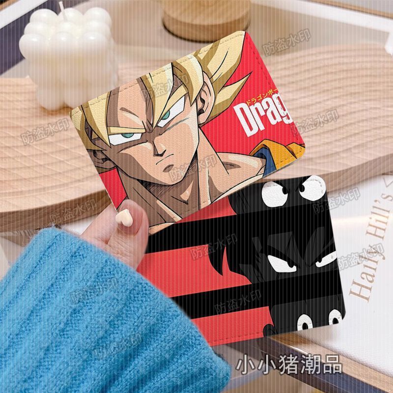 Dragon Ball Kakarot Capa protetora para carteira de motorista dois em um carteira de motorista carteira de motorista de