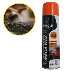 Cera Pérola Mega Wax Spray 300ml | Cristalizadora com Carnaúba, Brilho Espelhado e Proteção por até 3 Meses