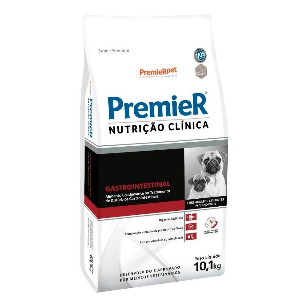 Ração PremieR Nutrição Clínica Gastrointestinal Cães Porte Pequeno 10,1Kg em Oferta na Shopee