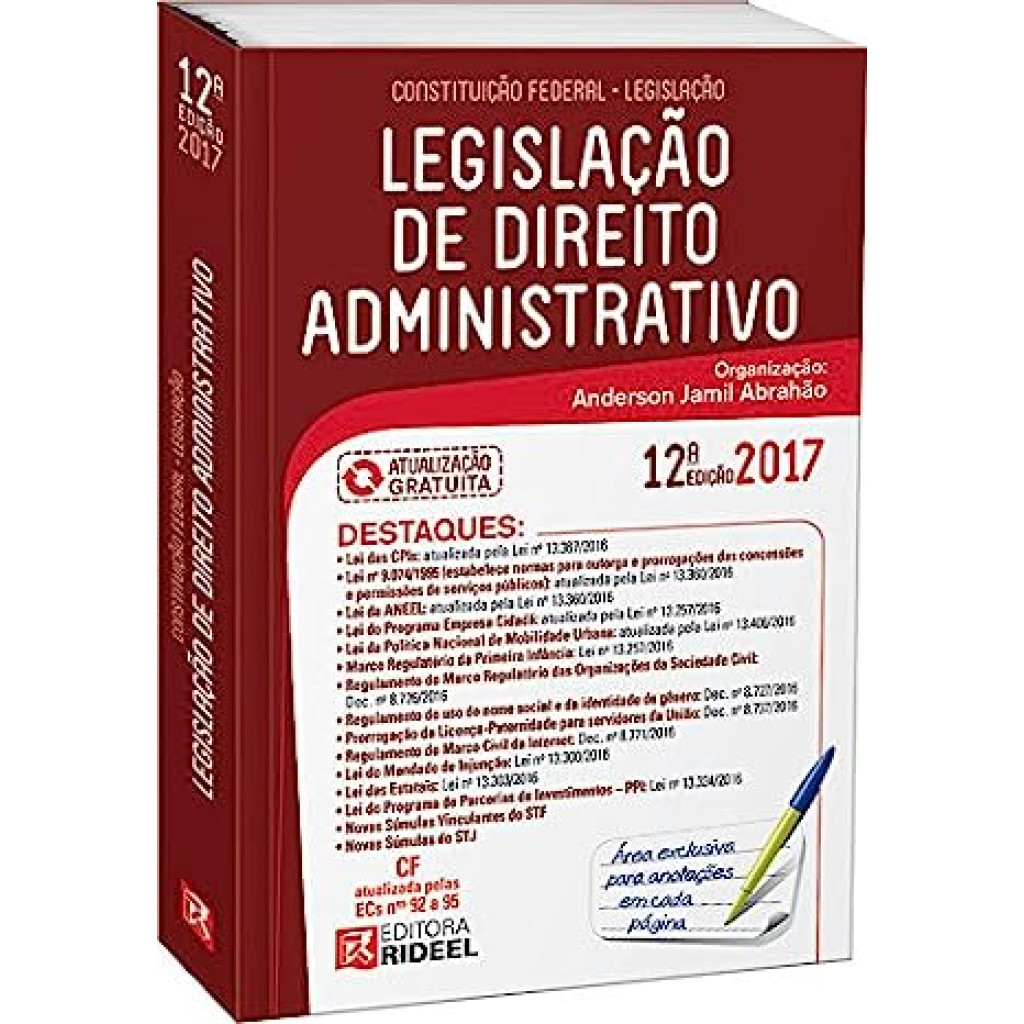 Legislação de Direito Administrativo