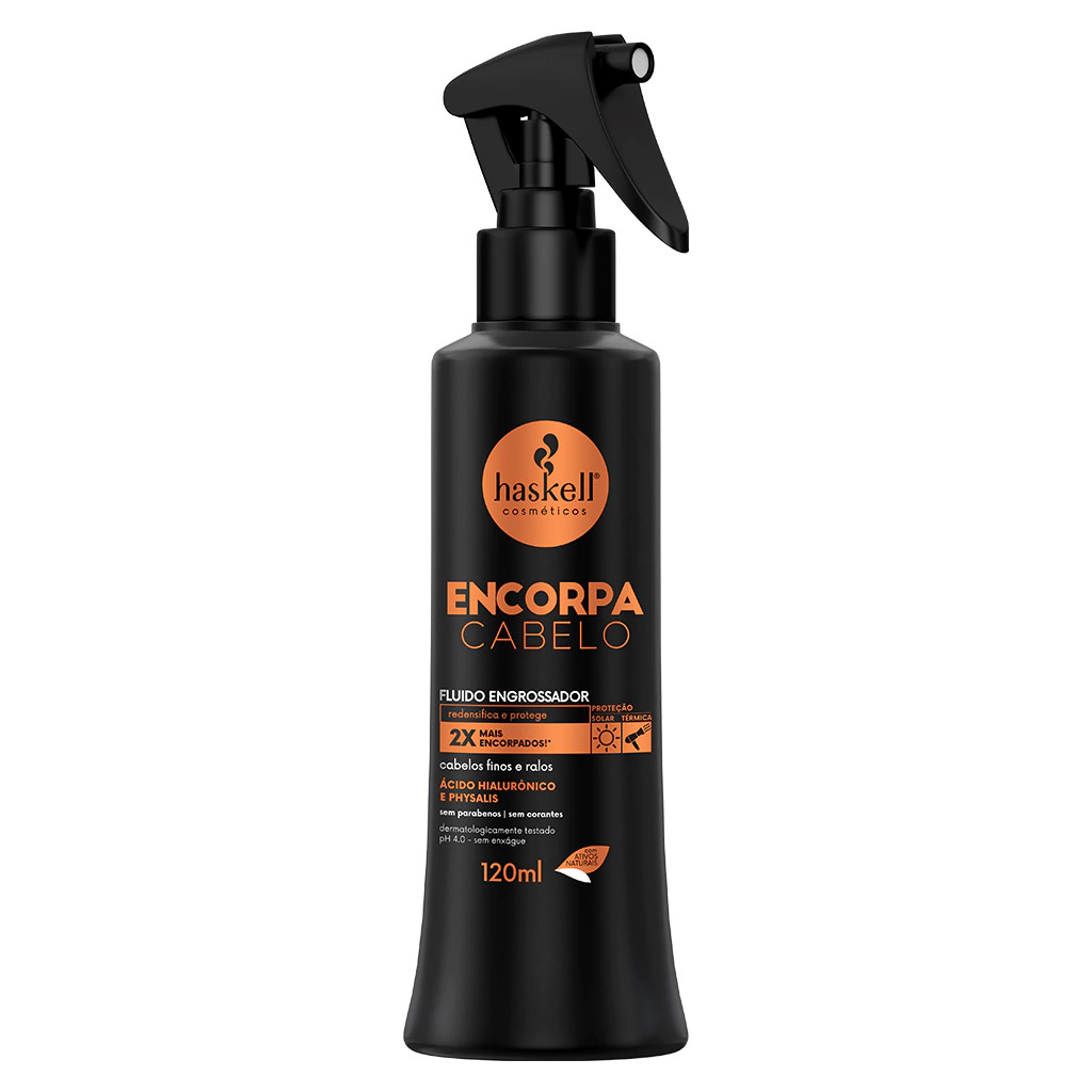 Fluido Finalizador Encorpa Cabelo 120ml - Haskell Cosméticos