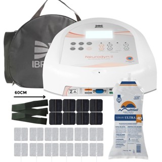 Neurodyn II Ibramed Correntes Tens Fes Russa Kit Eletrodo Autocolantes em Oferta na Shopee