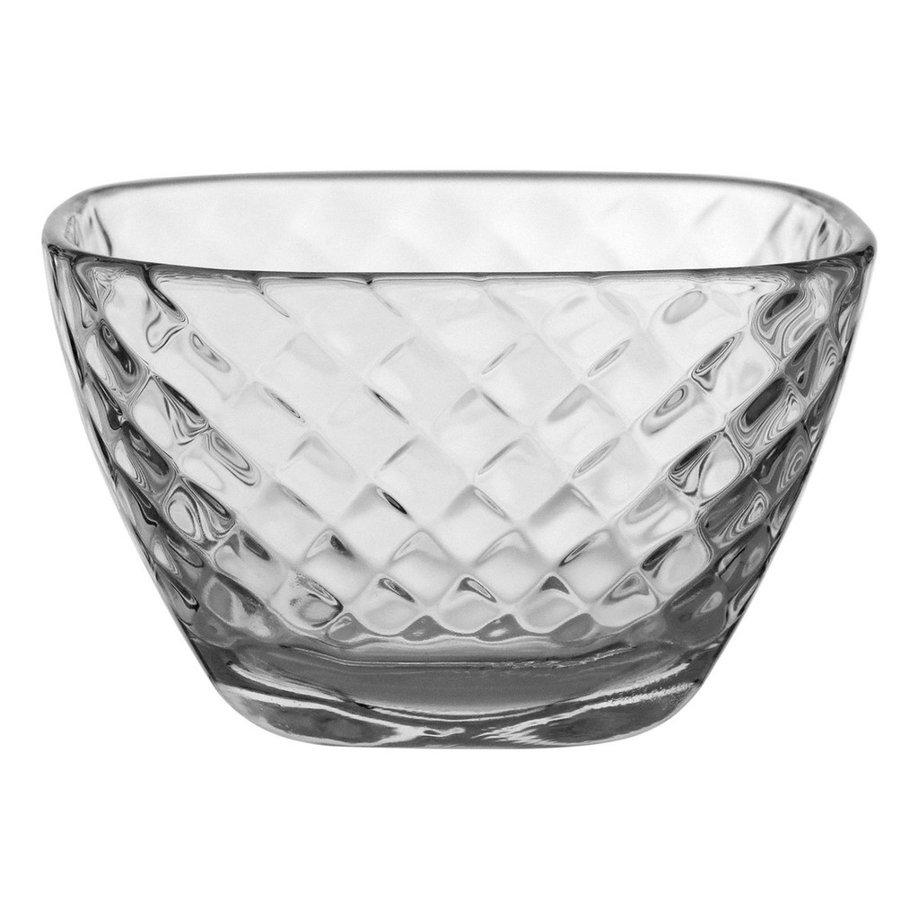 JOGO 6 PEÇAS SALADEIRA BOLW VIDRO 300ml 6x10x10cm TRANSPARENTE