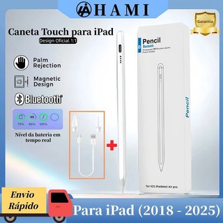 Caneta Touch (2ª Geração) para iPad (2018-2025) – Alta Precisão, Sensível ao Toque, Anti Toque