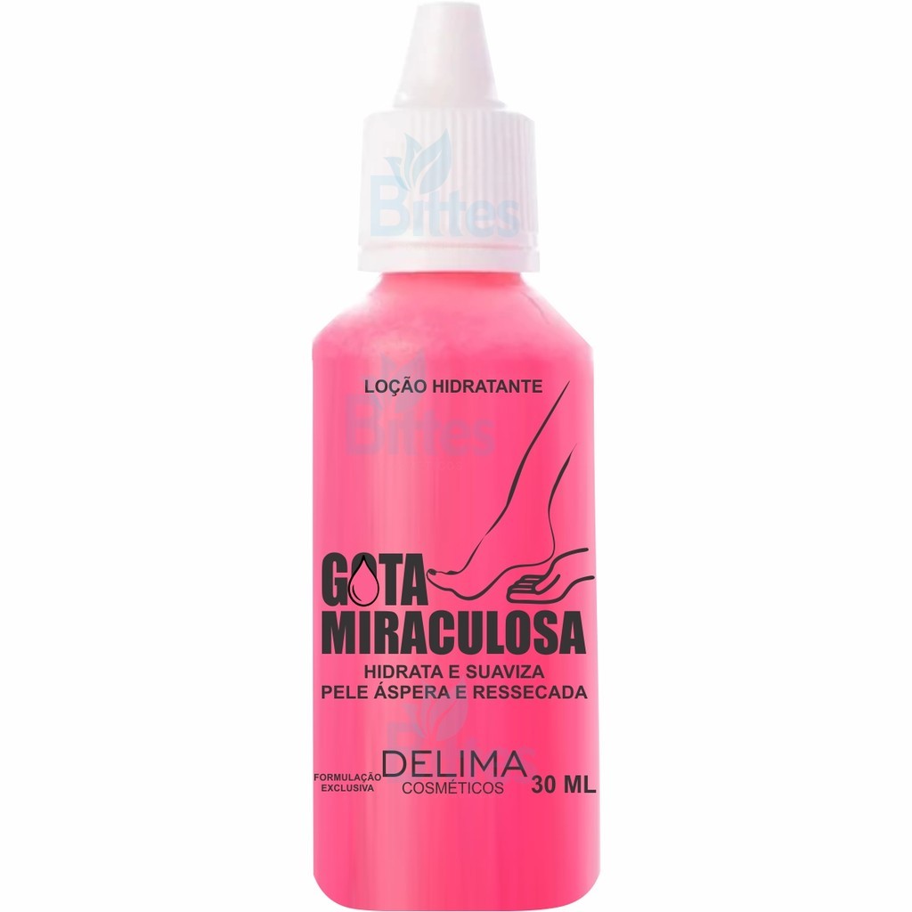 Loção Hidratante Para Os Pés Milagroso Delima 30ml