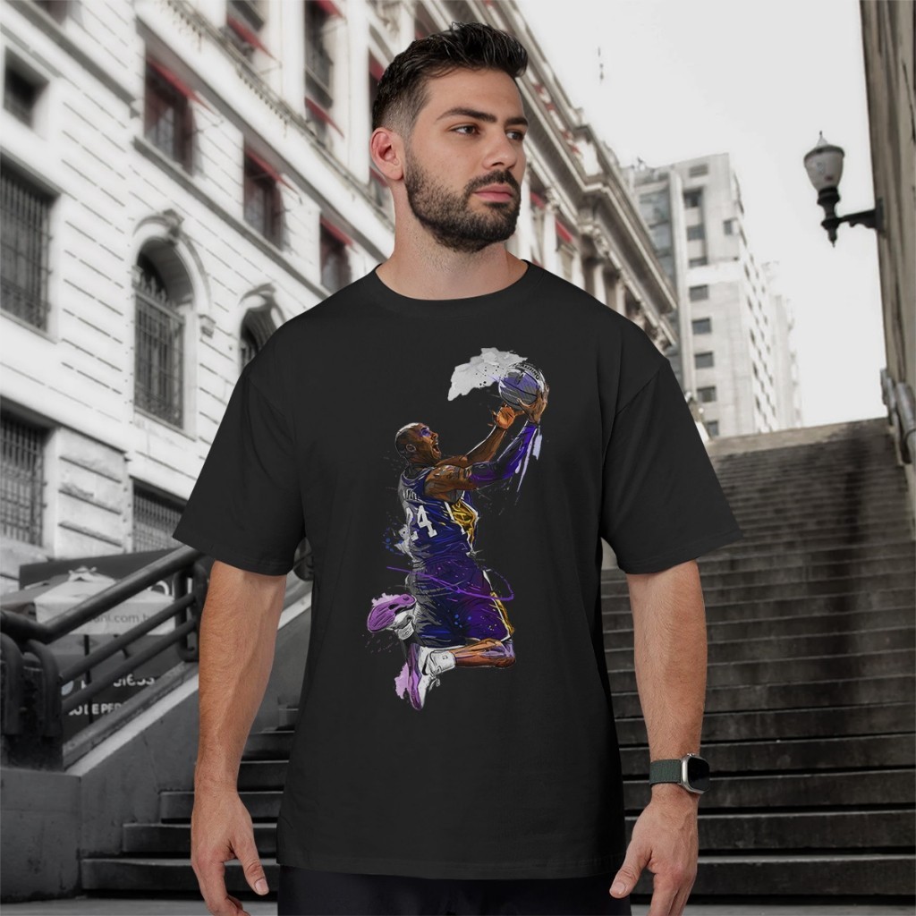 Camiseta Masculino Camisa Basquete Kobe Bryant Streetwear