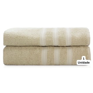 TOALHA REMIX 2024 POR COR BANHO 70X140 BEGE R0655BIO