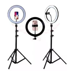 Kit Completo Anel Luz12 30cm Com Tripé 2.1M Dimmer suporte celular ming