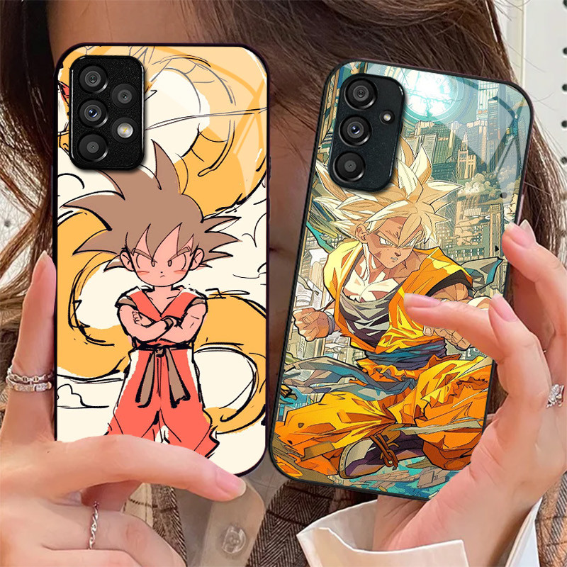 dragon ball z 26 Capa De Telefone De Vidro Para Samsung Galaxy A16 A15 A25 A35 A55 A53 A54 A34 A14 A32 A52 4G 5G A56 A54