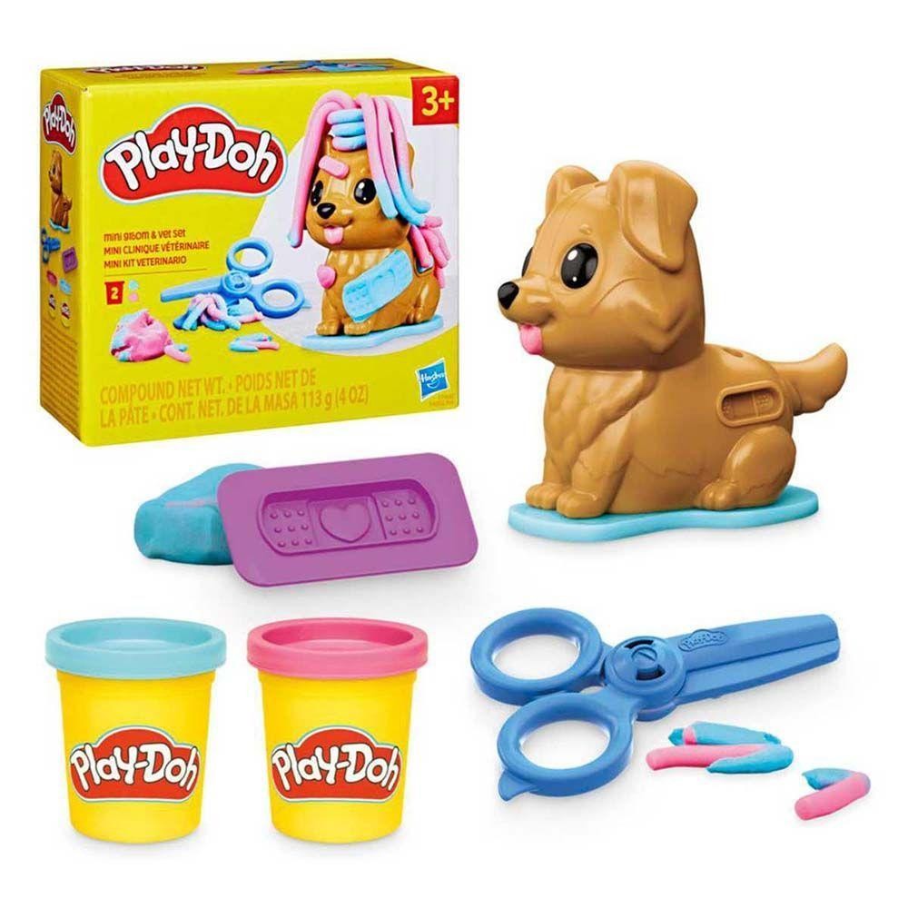 Massa de Modelar Play-Doh Mini Kit Veterinário - Hasbro em Oferta na Shopee