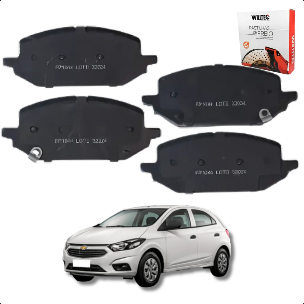 Pastilha de Freio Dianteira Cerâmica Onix/Plus 1.0 20/24 em Oferta na Shopee