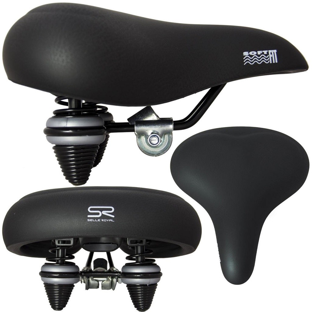 Selim Soft Fit Gel Selle Royal Itália 2 Molas Melhor Conforto