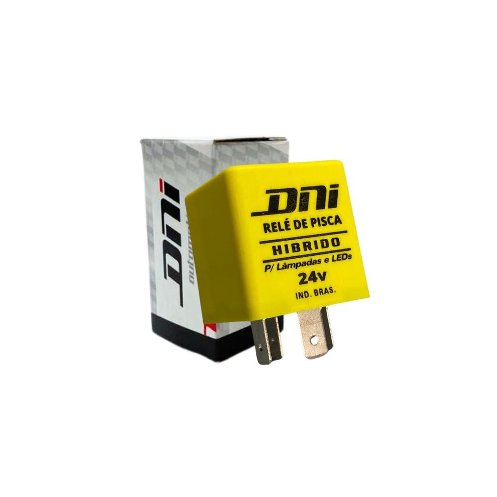 Relé Comando Pisca Seta Hibrido 24v 240W Relé LED Rele 4 Pinos em Oferta na Shopee