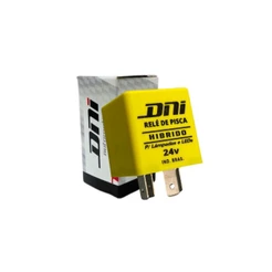 Relé Comando Pisca Seta Hibrido 24v 240W Relé LED Rele 4 Pinos
