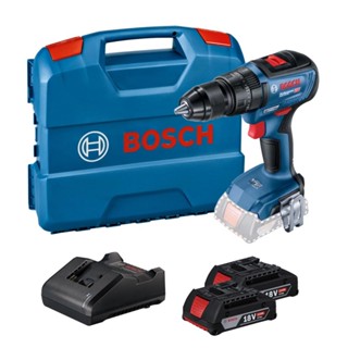 Parafusadeira Furadeira Impacto Gsb 18V-50 18V Brushless 2 Baterias e Maleta Bosch em Oferta na Shopee