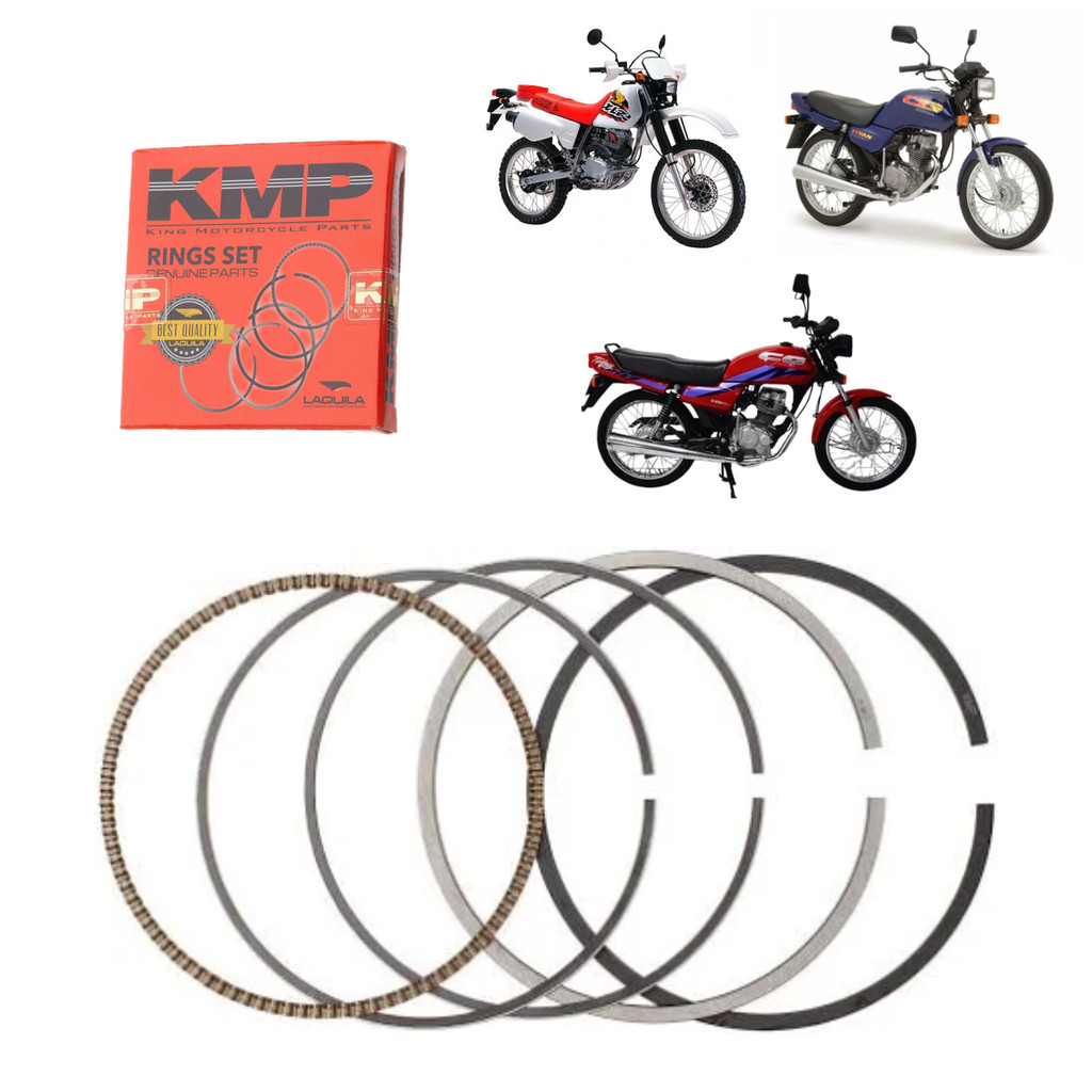 Anel Pistão Cg 125 Titan Today 1992/1999 Xlr 125 1997/2002 STD 0.25 0.50 0.75 1.00