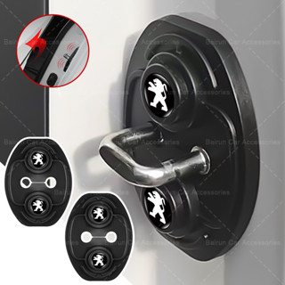 Capa De Proteção Para Fechadura De Porta De Carro , Adesivo De Silicone Antiarranhões Peugeot 206 207 208 306 307 308 40 em Oferta na Shopee