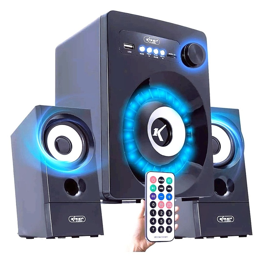 Micro System Caixa De Som Bluetooth/usb 2.0/sd/radio Dtomada