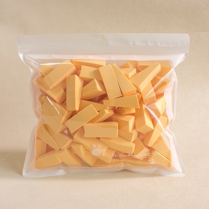 Esponja Maquiagem Queijinho Pacote 30 Unidades Branca Expansível Triangular 025-045 em Oferta na Shopee