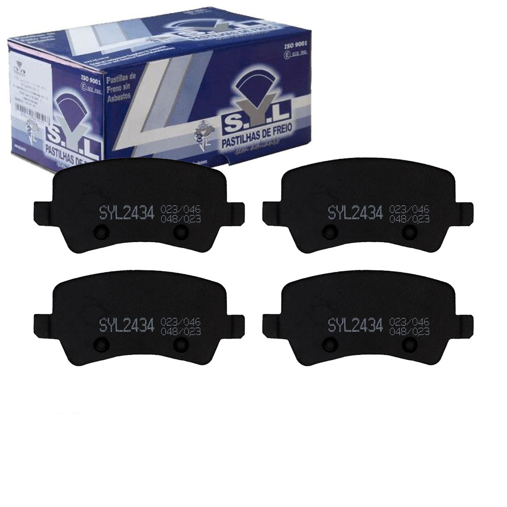 Pastilha De Freio Traseira Range Rover Evoque 2018 A 2024 / S60 2010 A 2019 / V60 2012 A 2018 / Xc60 2009 A 2023