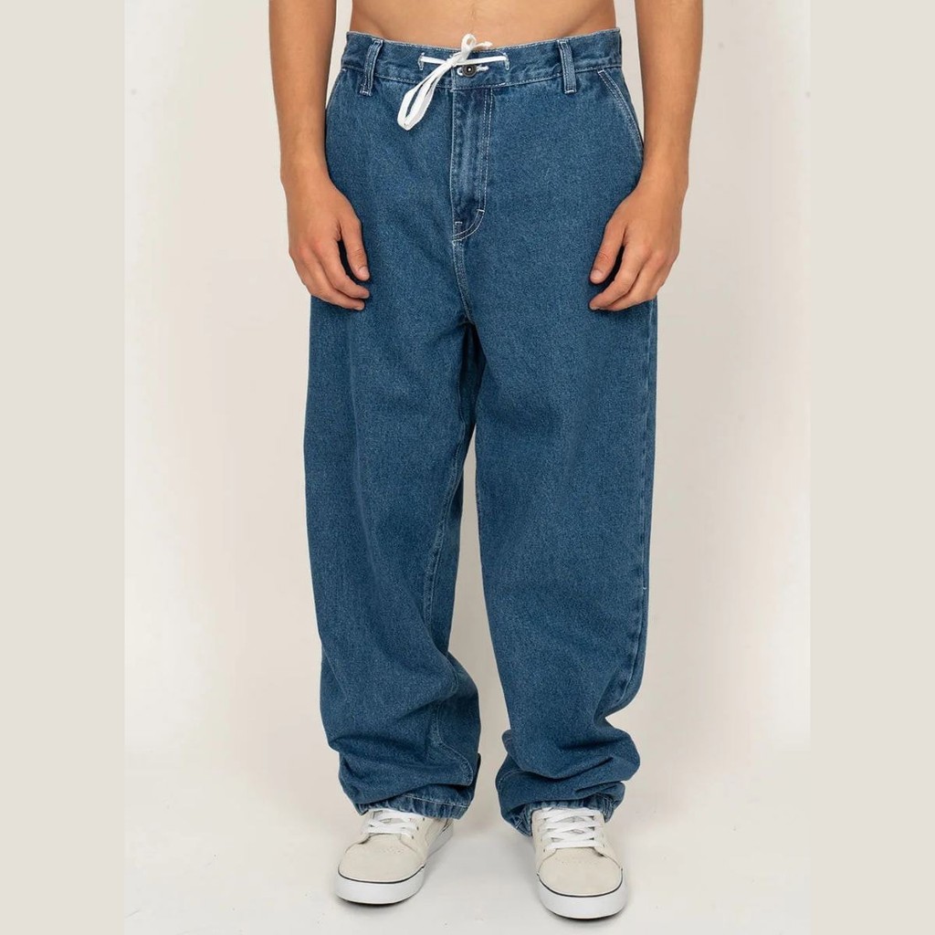 Calça Jeans Element Big Denim Azul em Oferta na Shopee