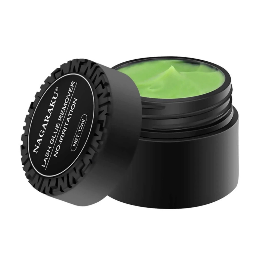 Removedor Nagaraku Creme Para Alongamento Extensão De Cílios 12g Não Irrita A Pele Pasta Jelly Gel em Oferta na Shopee