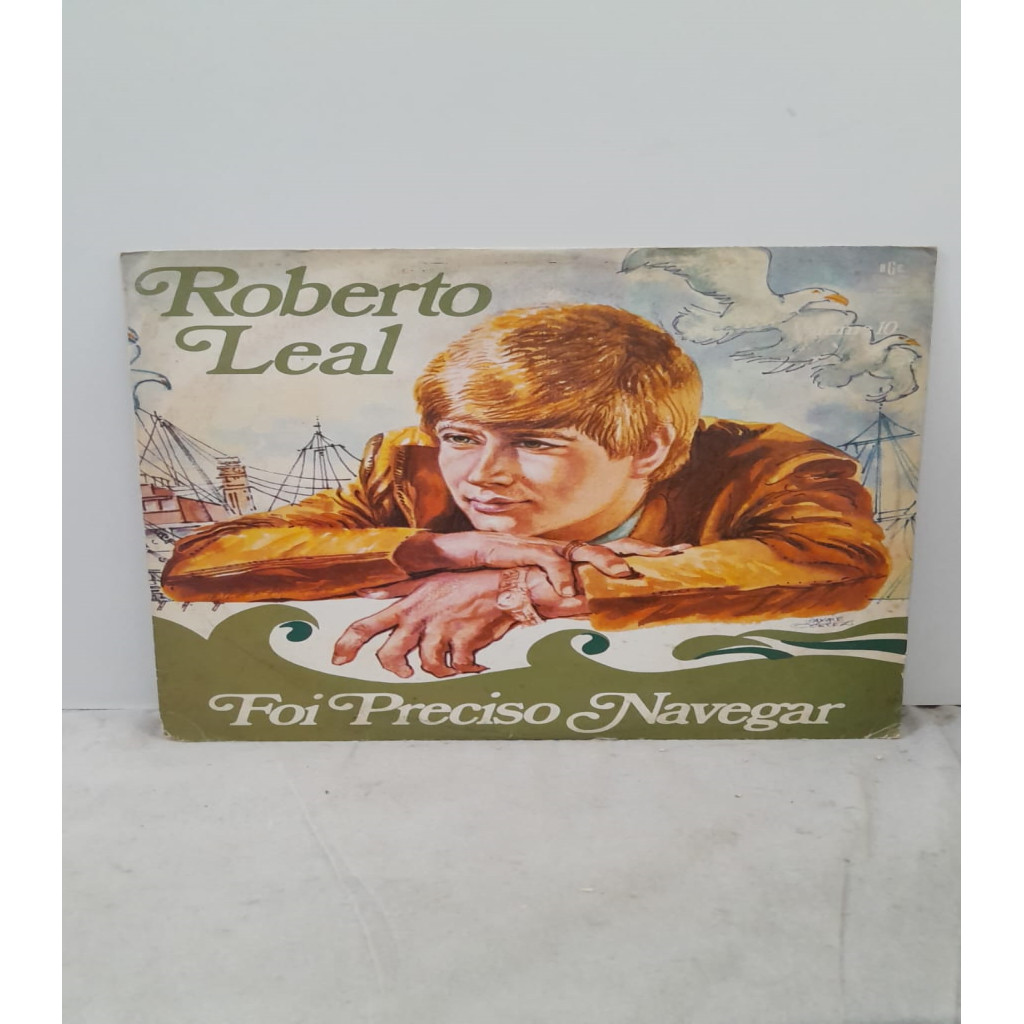 VINIL roberto leal lp roberto leal - foi preciso navegar