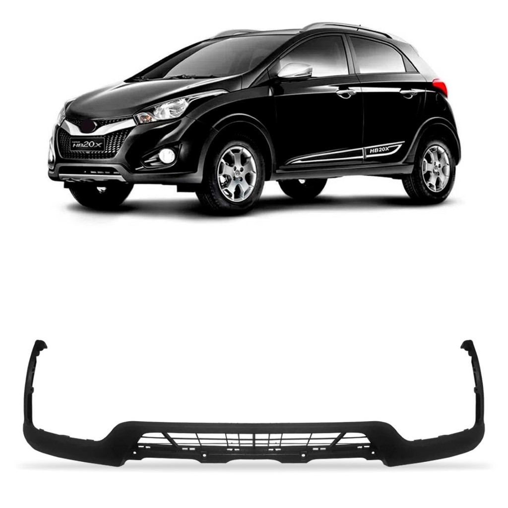Spoiler Parachoque Dianteiro Hb20x 2012 A 2015 em Oferta na Shopee
