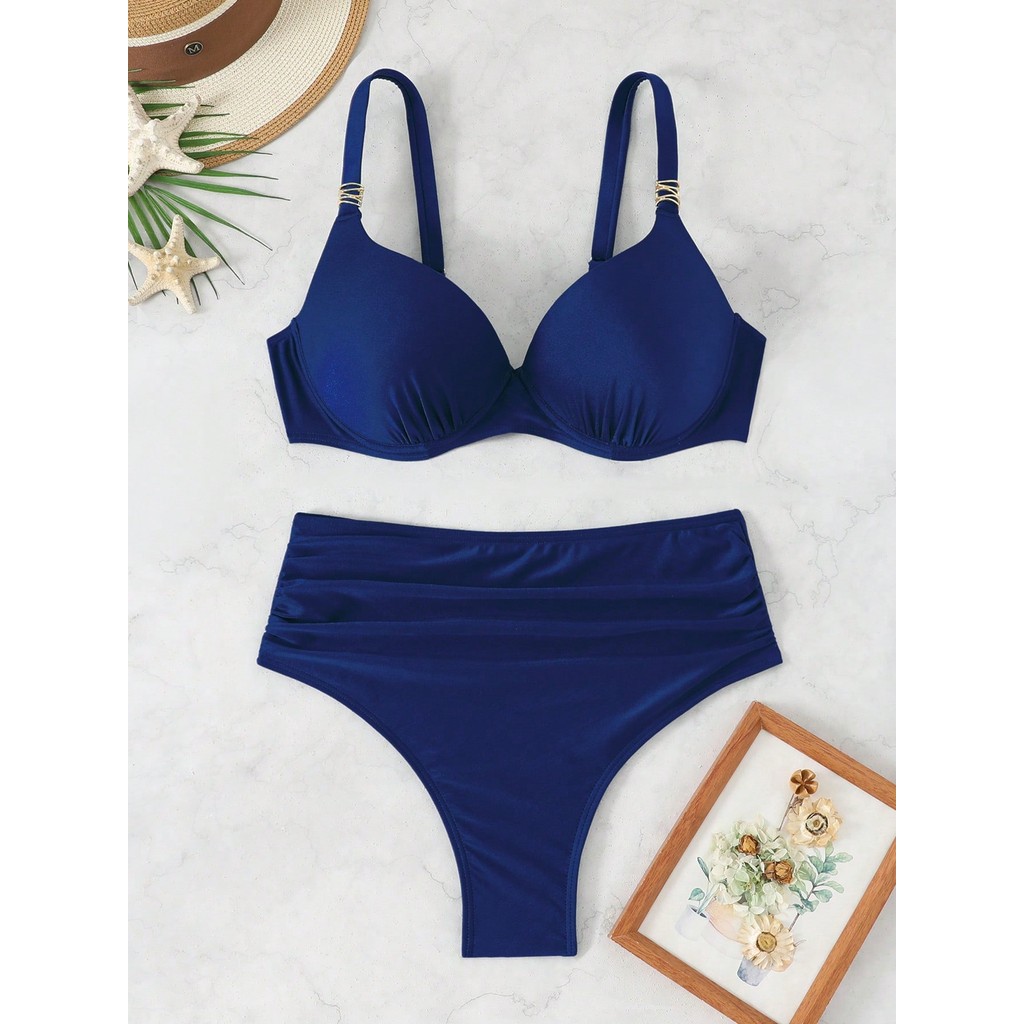 WD  VEST Biquíni Plus Size com Sustentação e Estilo Único 2025 XX549 em Oferta na Shopee